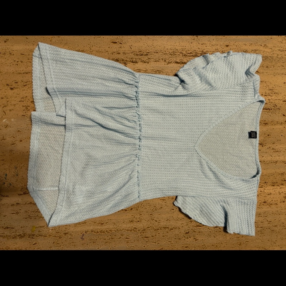 Light Blue Women's Top